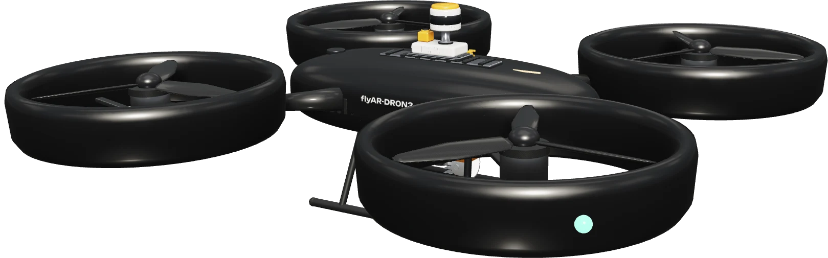 flyAR-DR0N3 modular concept drone