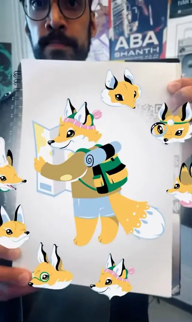 Kettupeli / Fox Game · educational AR · case reel