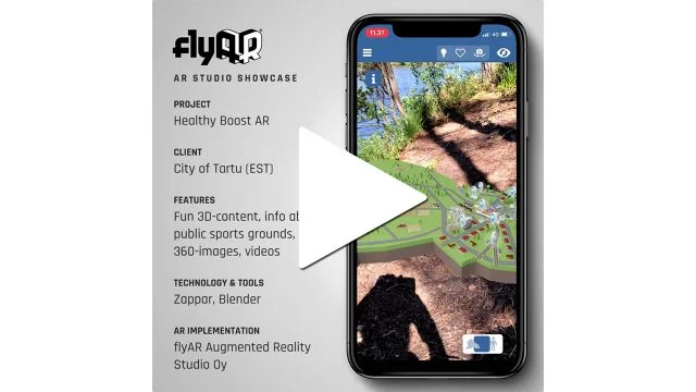 Image-tracking AR • flyAR Augmented Reality Studio